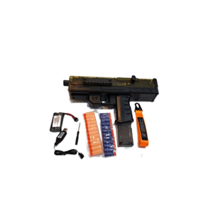 تفنگ اسباب بازی مسلسل یوزی شارژی تیر اسفنجی مدل YF871A -اسباب بازی